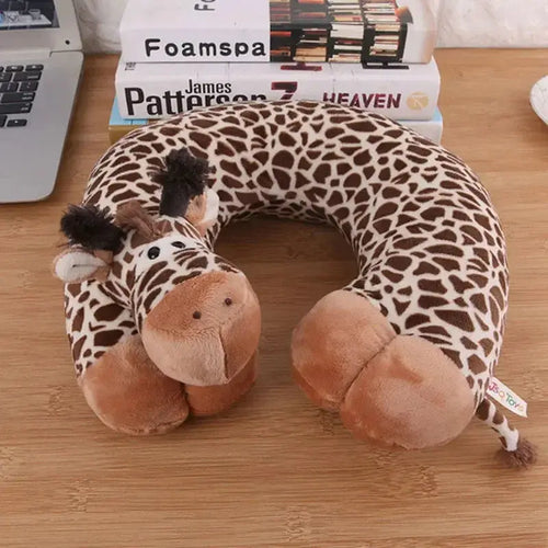 Coussin de Voyage Girafe - Voyage Serein