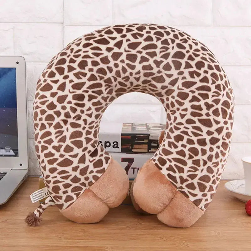 Coussin de Voyage Girafe - Voyage Serein