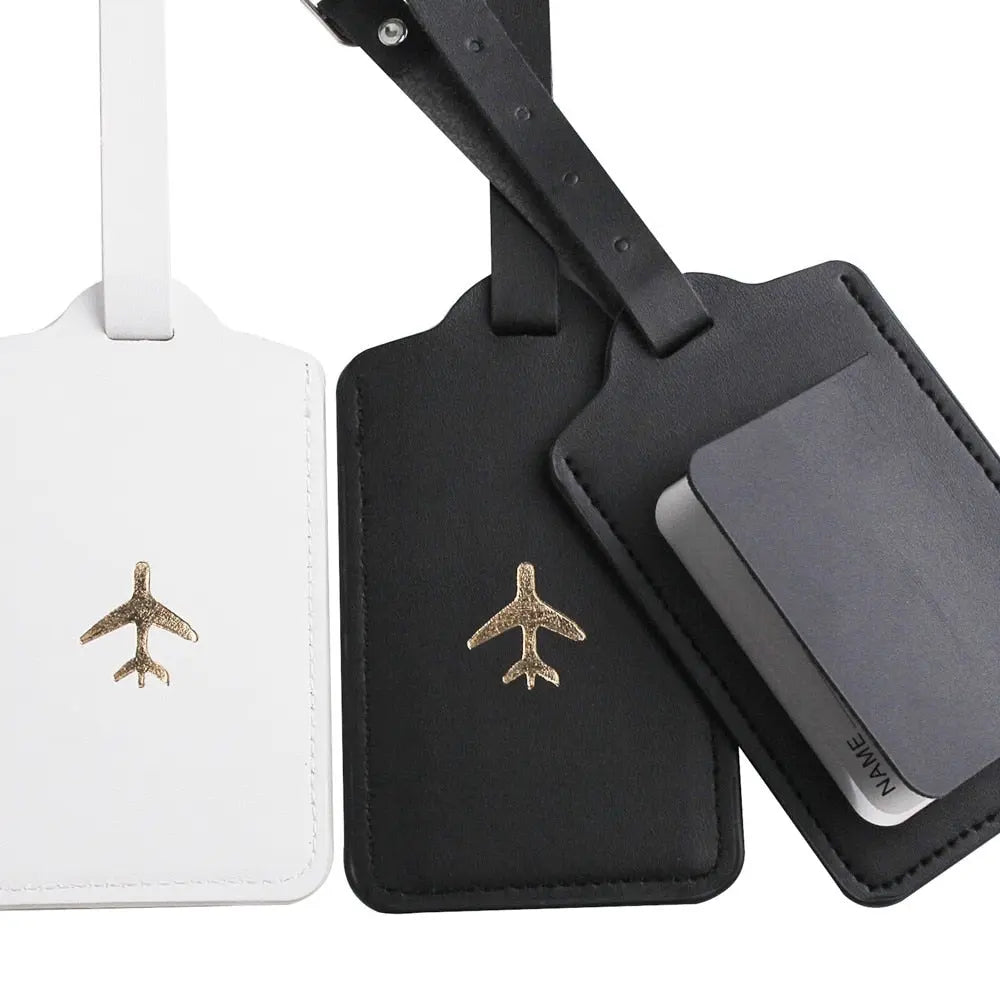 Etiquette Bagage Avion Minimaliste - Voyage Serein