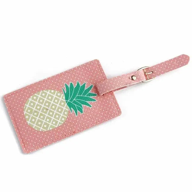 etiquette bagage pineapple