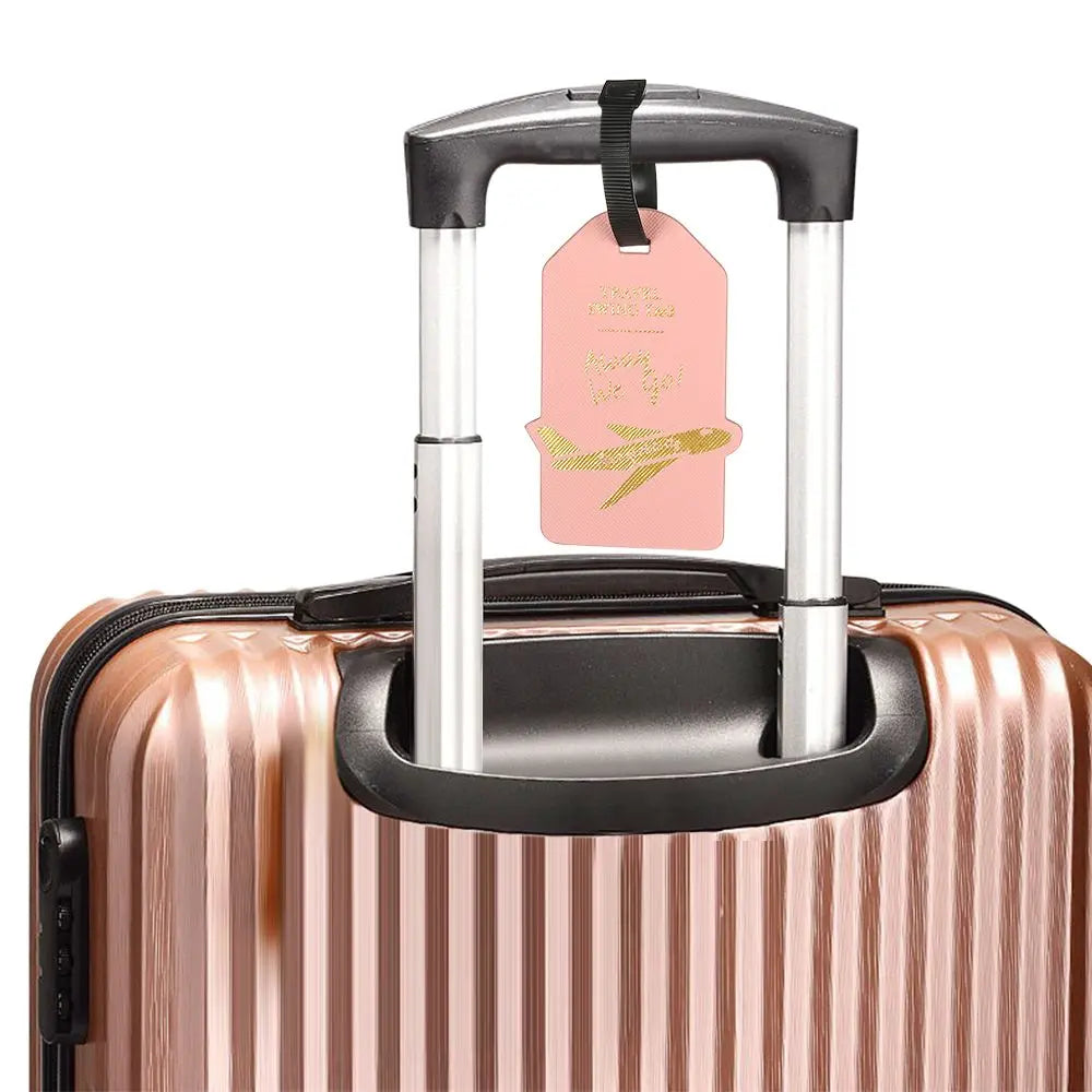 Etiquette bagage Away We Go ! - Voyage Serein