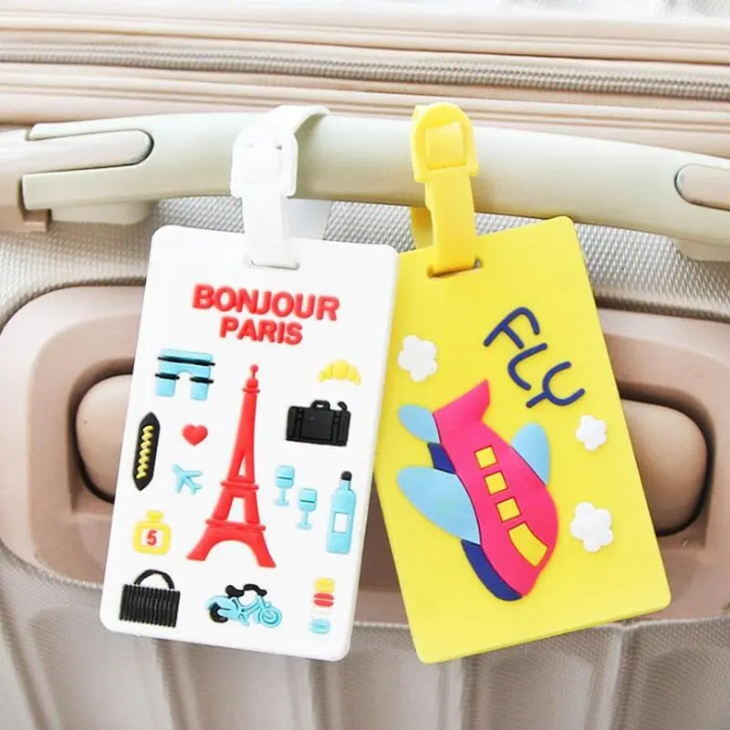 Etiquette bagage Bonjour Paris - Voyage Serein