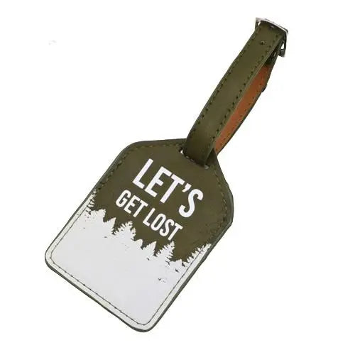 Etiquette bagage Let's Get Lost - Voyage Serein