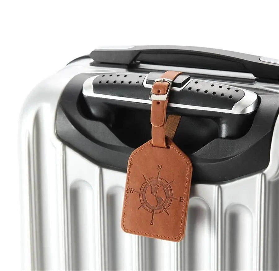 Etiquette bagage Rose des Vents - Voyage Serein