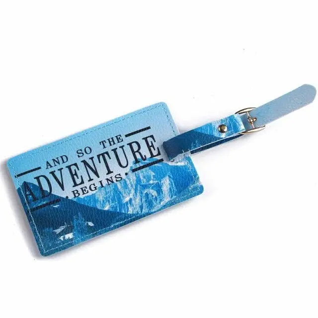 etiquette bagage the adventure begins