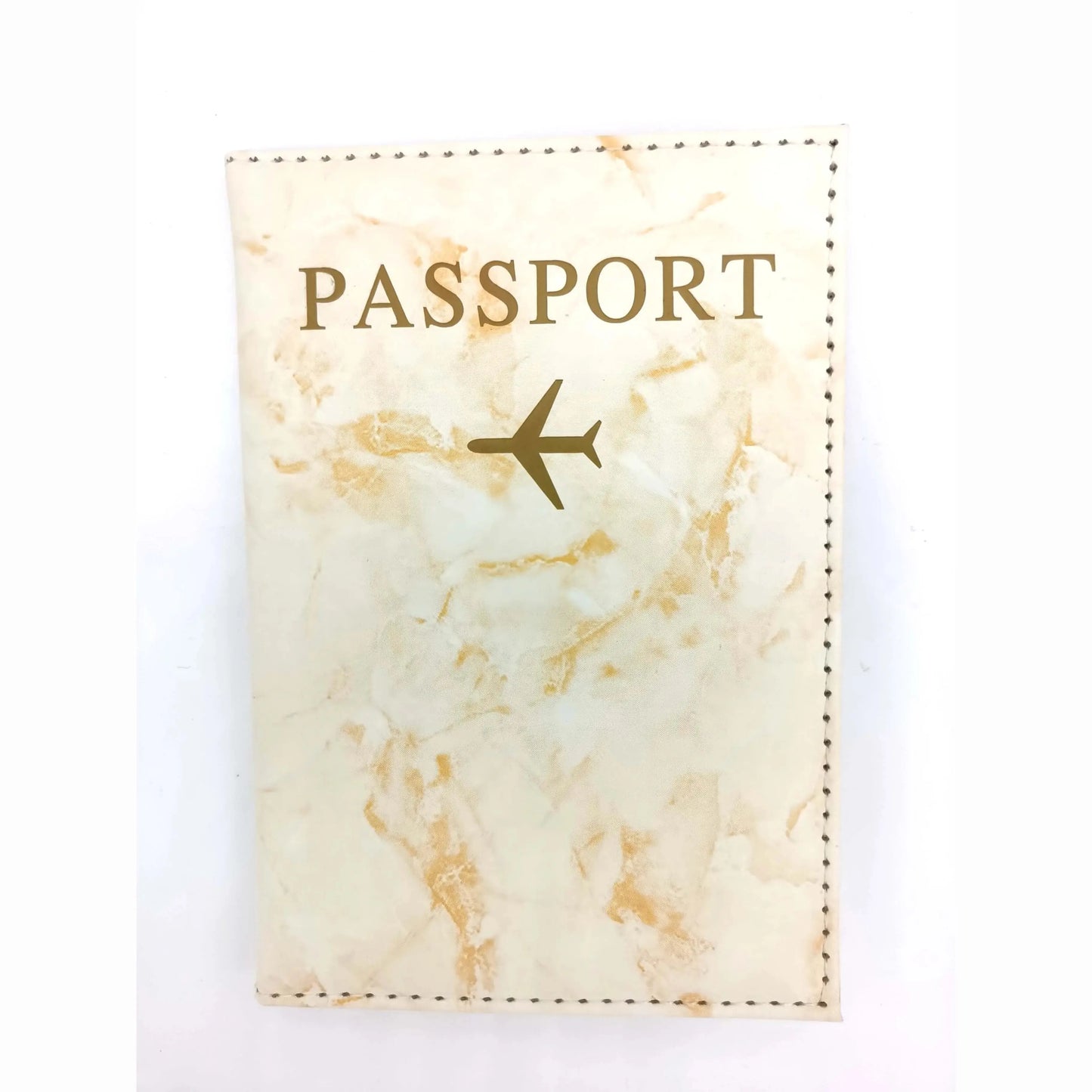 étui pour passeport marbre avion