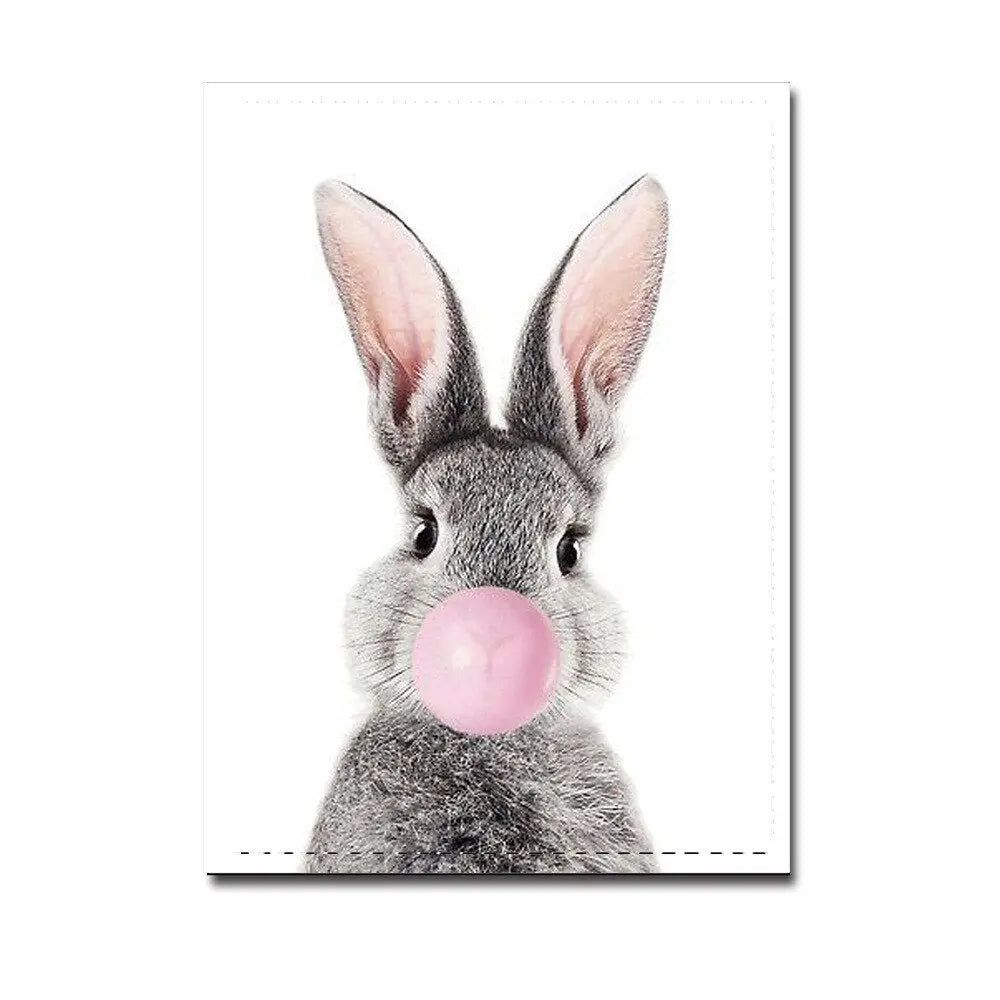 Etui Passeport Bubble-Gum Lapin - Voyage Serein