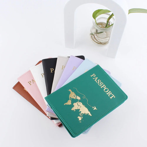 Etui Passeport World Trip à Personnaliser - Voyage Serein