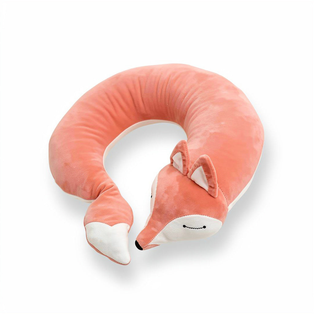 Coussin de Voyage Renard Rose