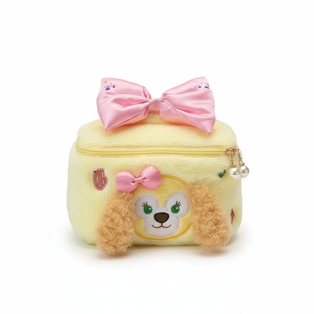 Trousse de Toilette Bebe Chiot Jaune