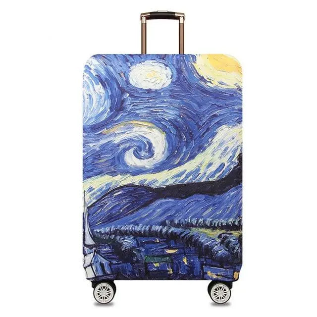 housse de valise la nuit étoilée