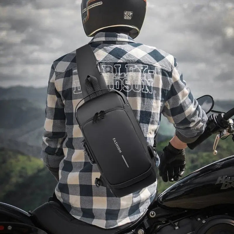 Mini Sac à Bandoulière Antivol Fashion - Voyage Serein