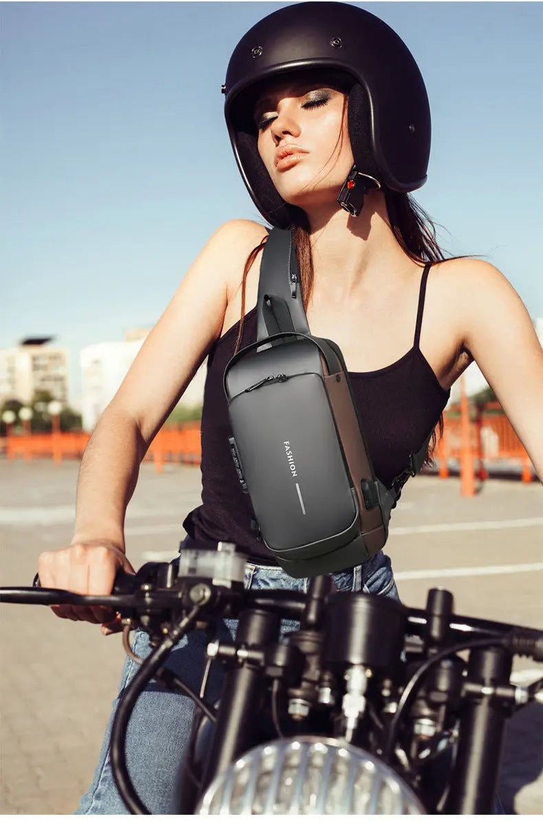 Mini Sac à Bandoulière Antivol Fashion - Voyage Serein