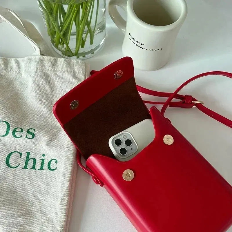 Mini Sac à Bandoulière pour Téléphone Sobre - Voyage Serein