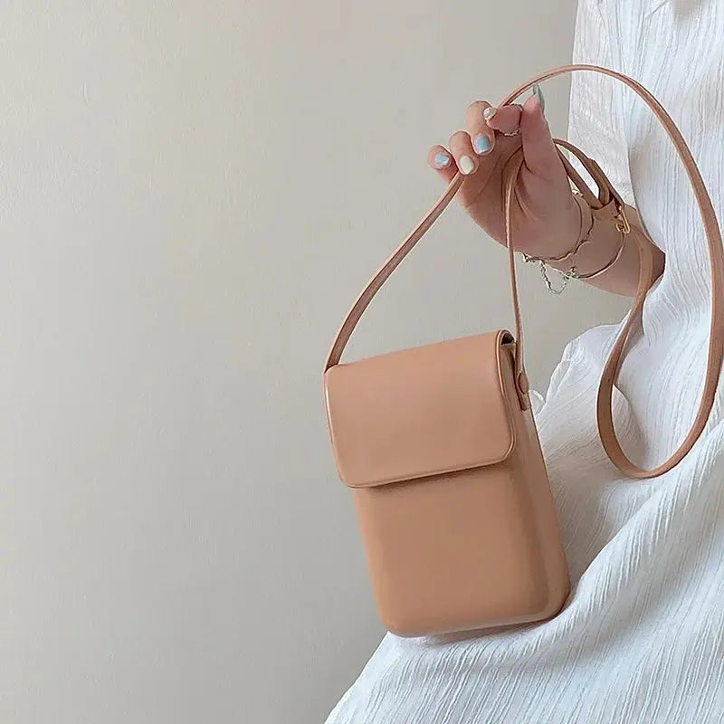 Mini Sac à Bandoulière pour Téléphone Sobre - Voyage Serein