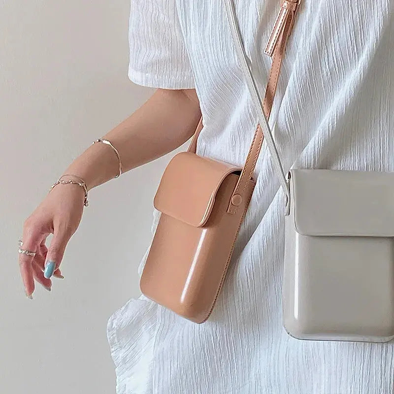 Mini Sac à Bandoulière pour Téléphone Sobre - Voyage Serein