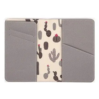 Porte Passeport Cactus - Voyage Serein