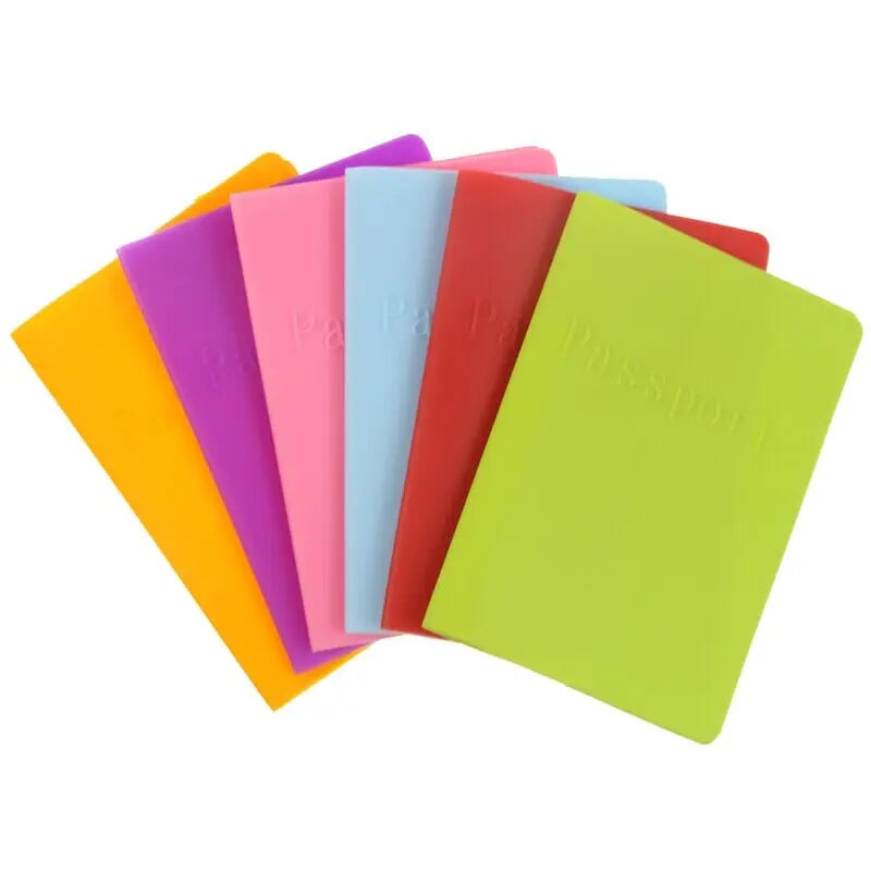 Porte Passeport Look Silicone - Voyage Serein