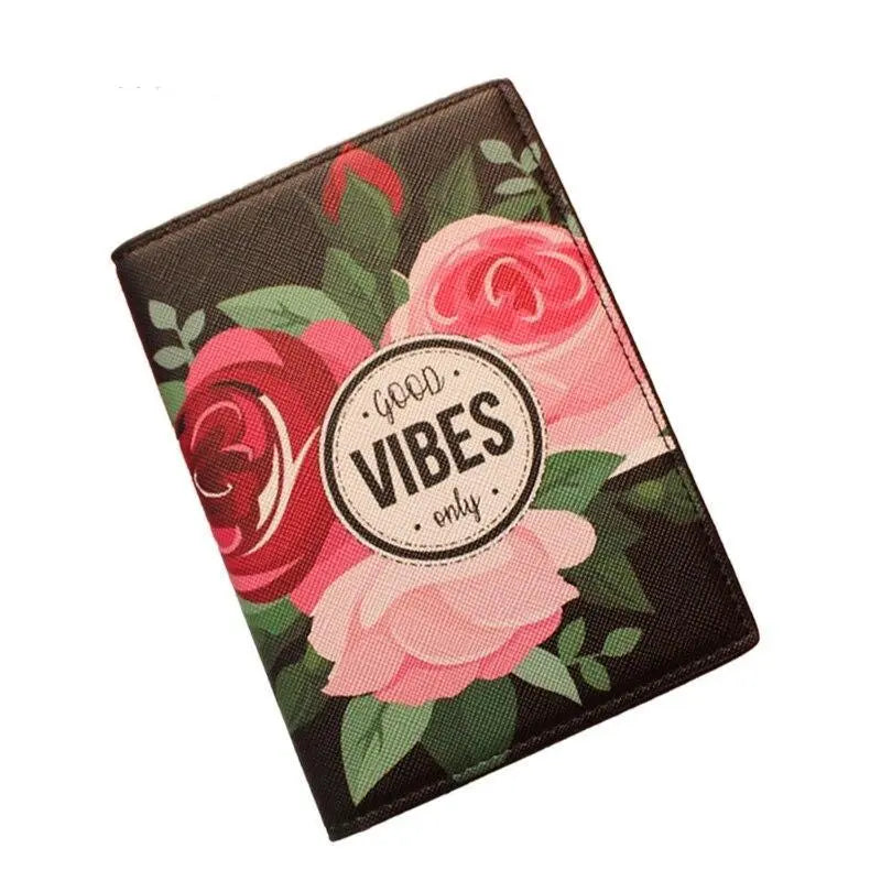 Protege Passeport Good Vibes Only - Voyage Serein