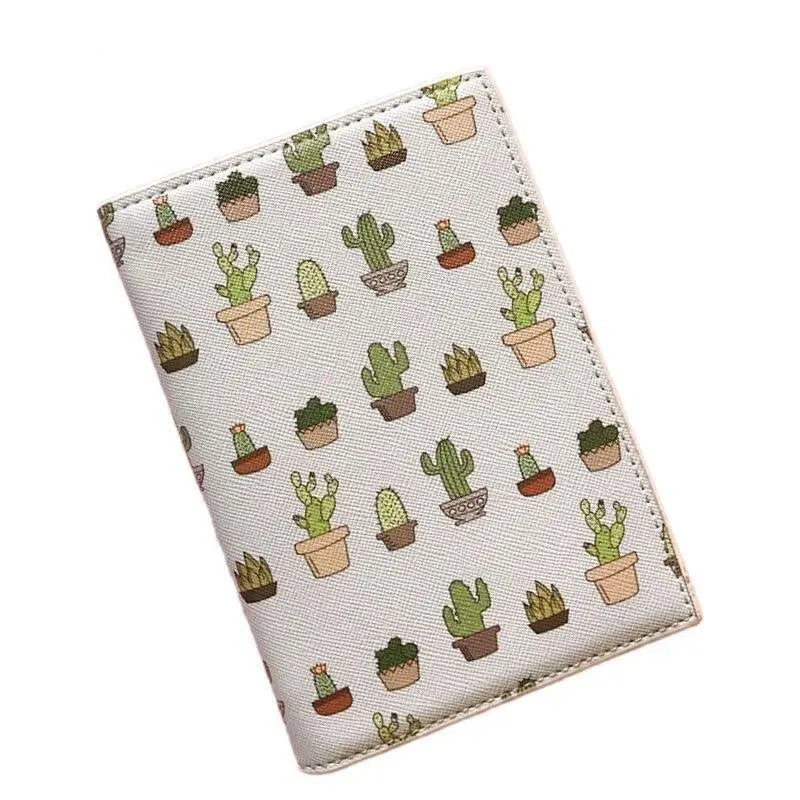 Protege Passeport Look Cactus - Voyage Serein