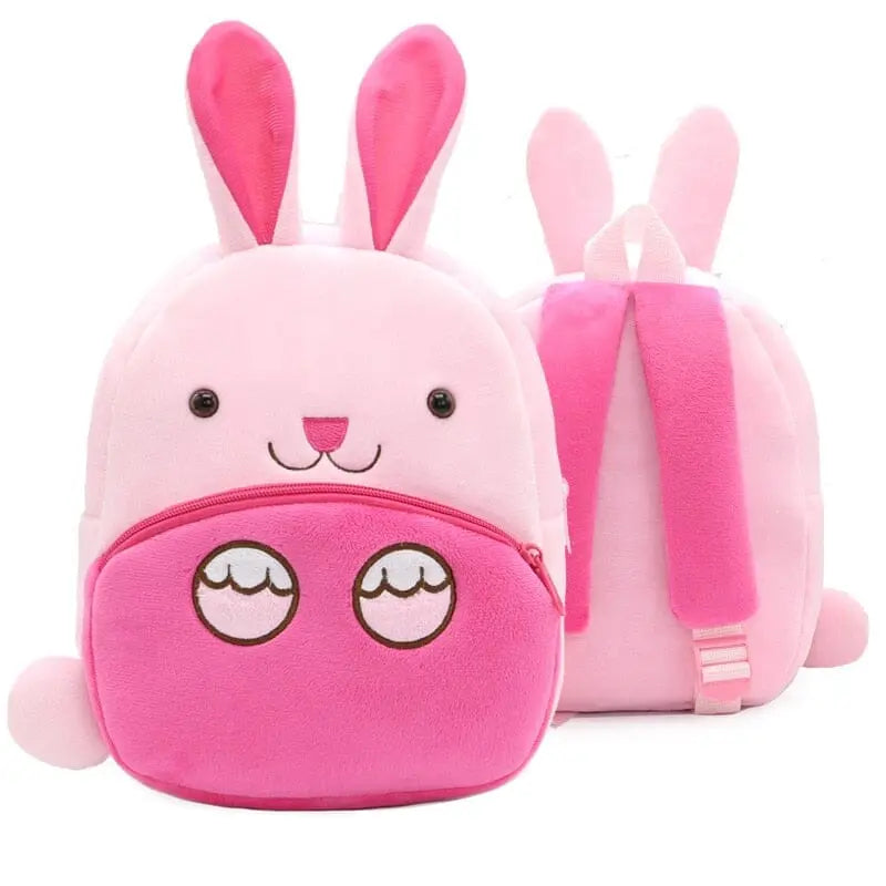 sac a dos lapin rose 3D