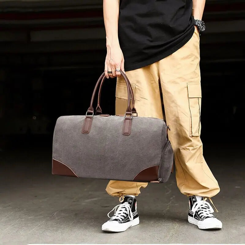 Sac de Voyage Élégance Vintage - Voyage Serein