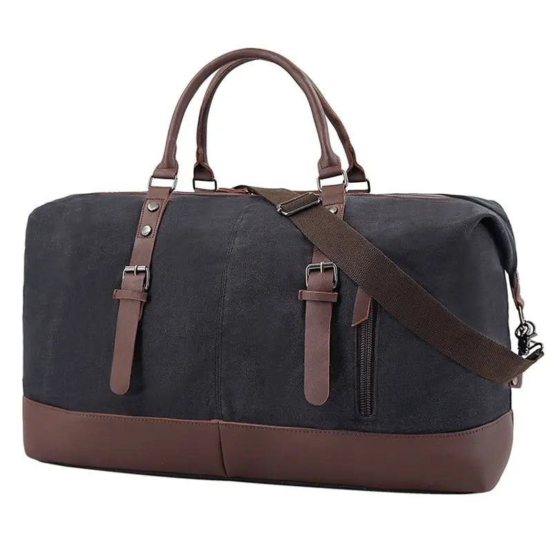 Sac de Voyage Élégant et Vintage - Voyage Serein