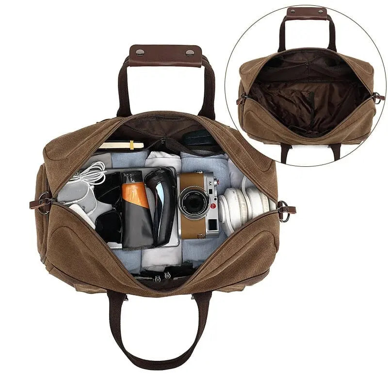 Sac de Voyage Escapade Vintage - Voyage Serein