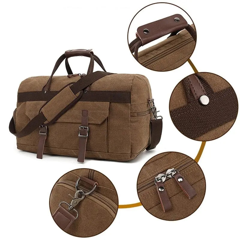 Sac de Voyage Escapade Vintage - Voyage Serein