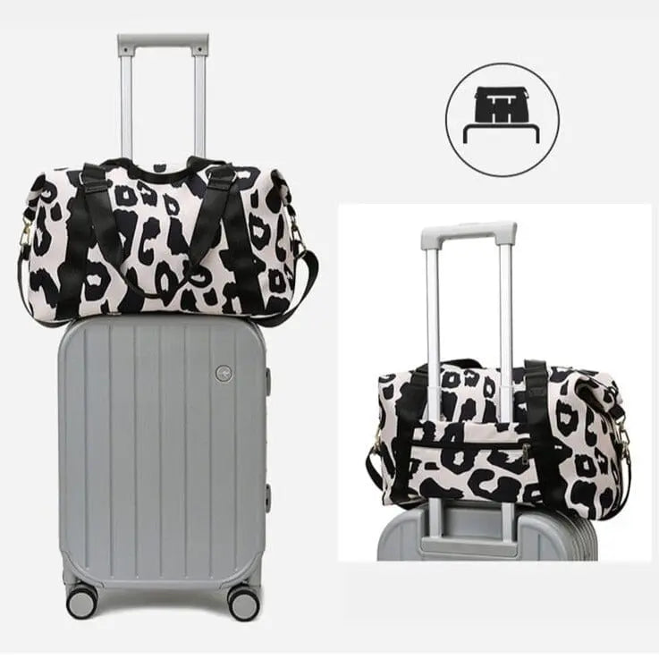 Sac de Voyage Femme Léopard - Voyage Serein