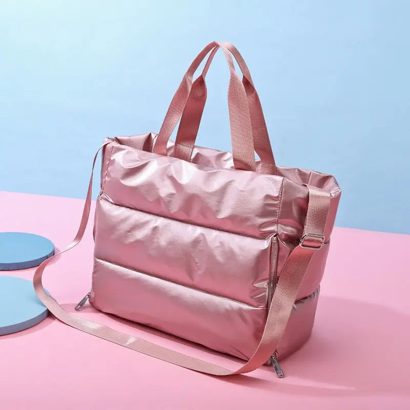 Sac de Voyage Femme Look Doudoune - Voyage Serein