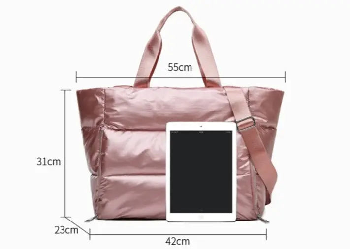Sac de Voyage Femme Look Doudoune - Voyage Serein