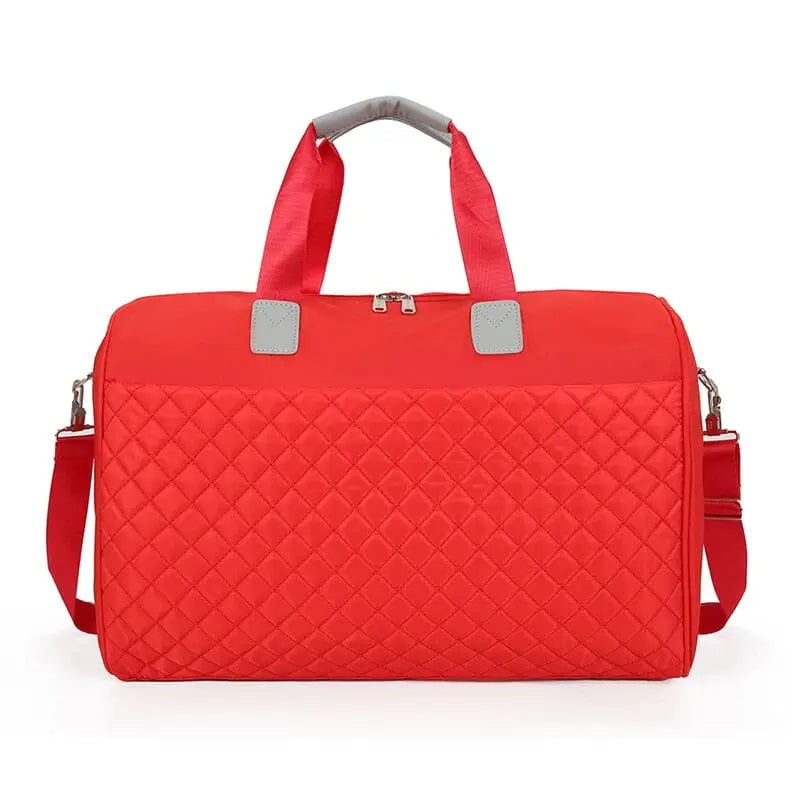 sac voyage femme pratique et tendance rouge