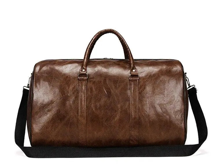 Sac de Voyage Homme Vintage Marron - Voyage Serein