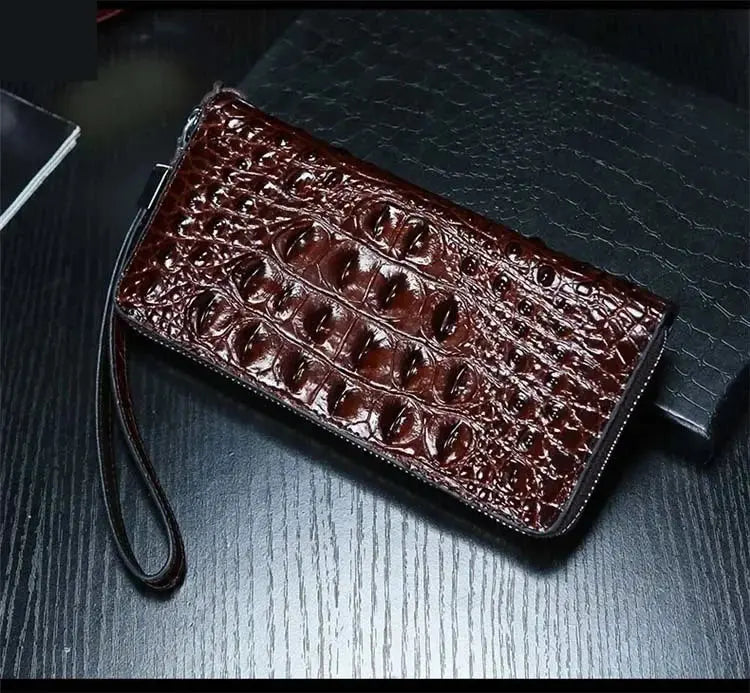 Sac de Voyage Homme en cuir de Crocodile - Voyage Serein