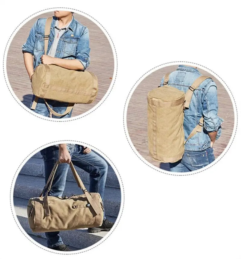 Sac de Voyage Look Vintage Globe-trotter - Voyage Serein