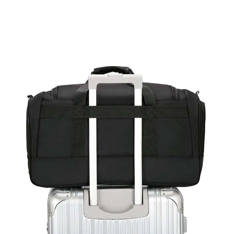 Sac de Voyage Urbain Tissu avec Poche Chaussures - Voyage Serein