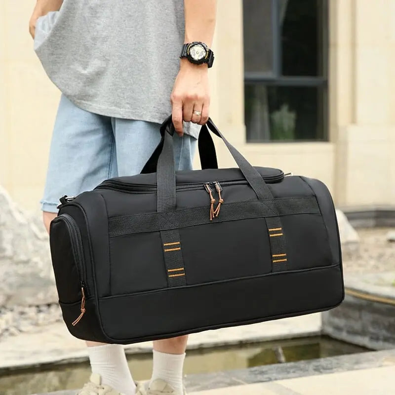 Sac de Voyage Urbain Tissu avec Poche Chaussures - Voyage Serein