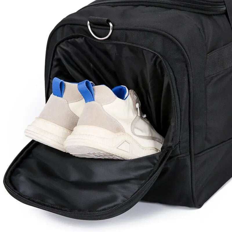 Sac de Voyage Urbain Tissu avec Poche Chaussures - Voyage Serein