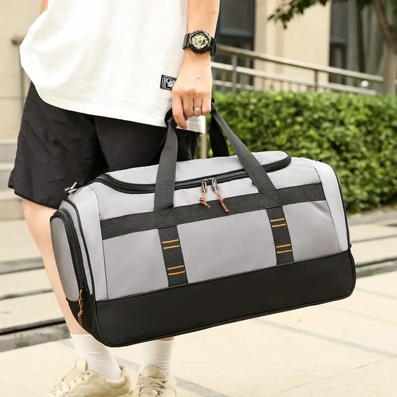 Sac de Voyage Urbain Tissu avec Poche Chaussures - Voyage Serein