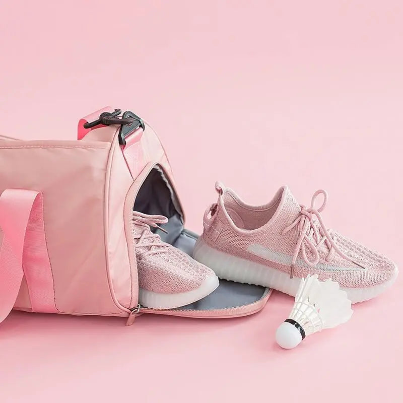 Sac de Voyage avec Poche Chaussures "To Travel To Live" - Voyage Serein