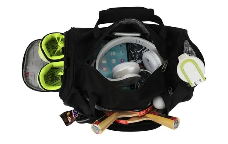 Sac de Voyage et Sport avec poche pour Chaussures - Voyage Serein