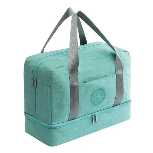 sac voyage compartiment chaussures truquoise happy flight