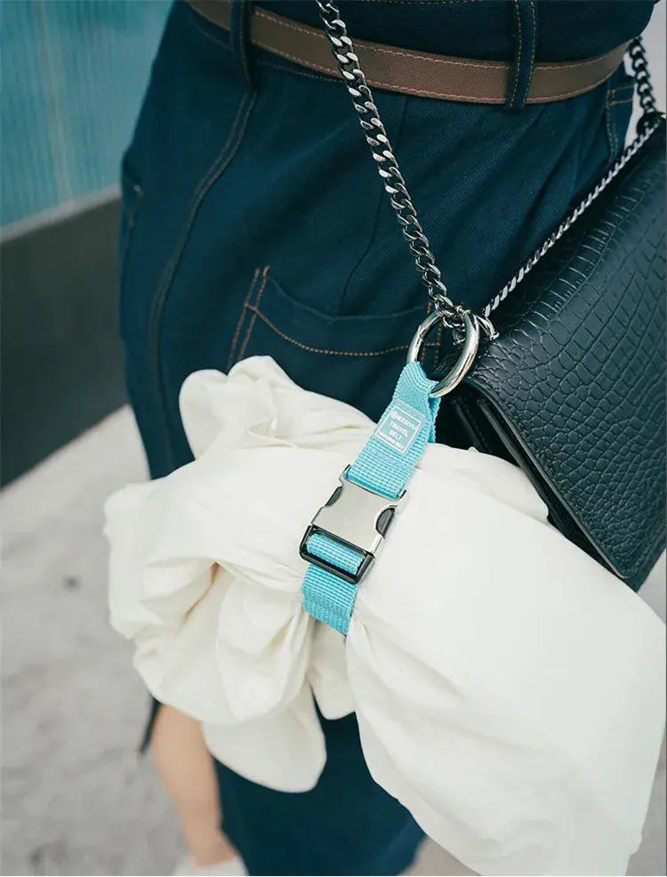 Sangle Valise à Boucle suspendue Bleue - Voyage Serein