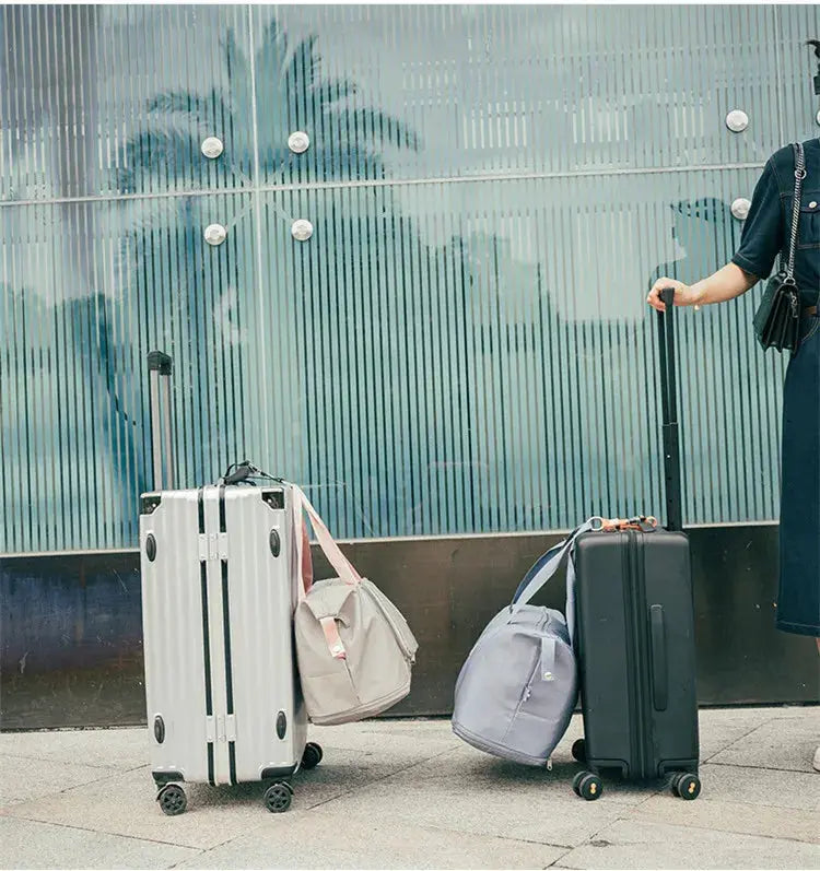 Sangle Valise à Boucle suspendue Jaune - Voyage Serein
