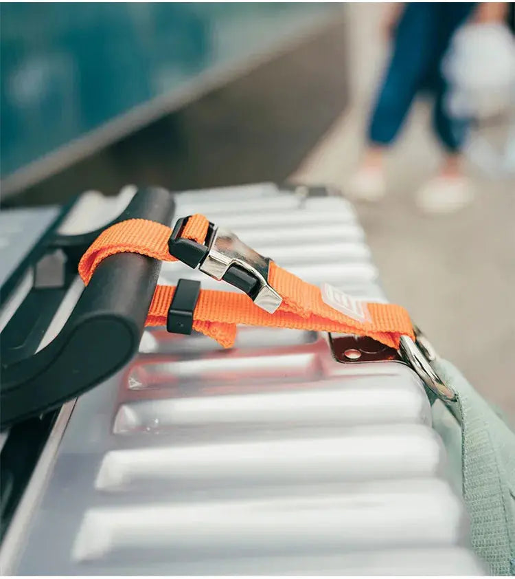 Sangle Valise à Boucle suspendue Orange - Voyage Serein