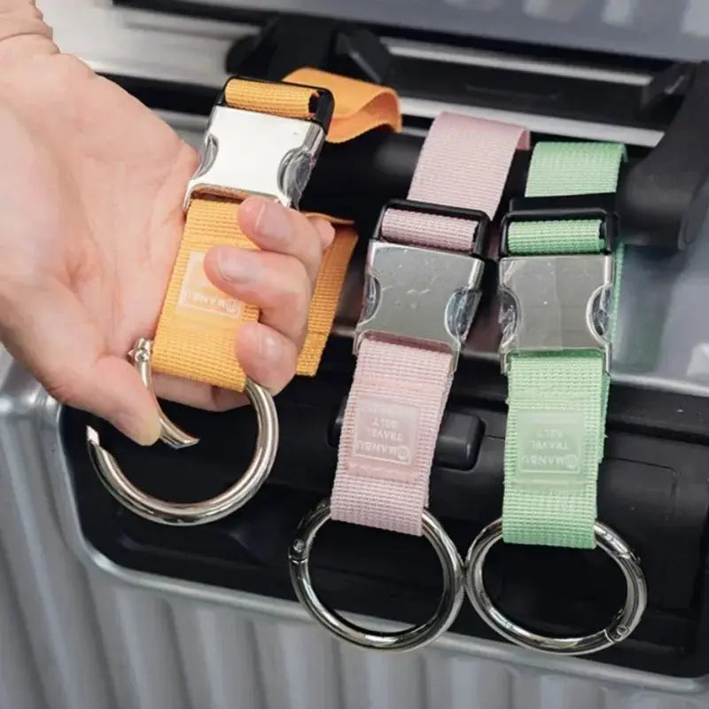 Sangle Valise à Boucle suspendue Vert - Voyage Serein