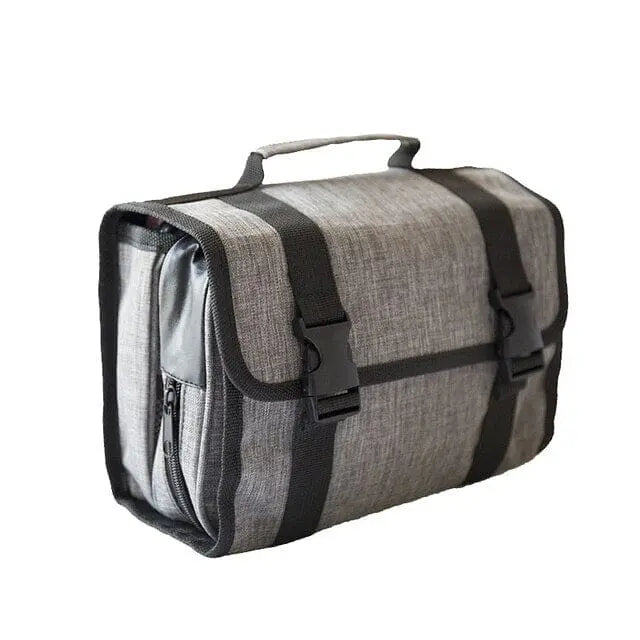 Trousse Toilette Homme À Suspendre & Dépliante - Voyage Serein