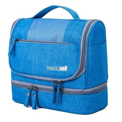 Trousse Toilette Homme Look Travel Bag Bleu - Voyage Serein