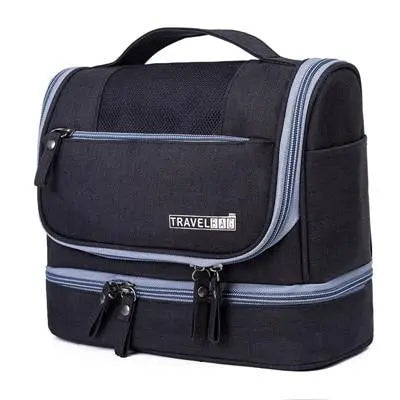 Trousse Toilette Homme Look Travel Bag Noir - Voyage Serein